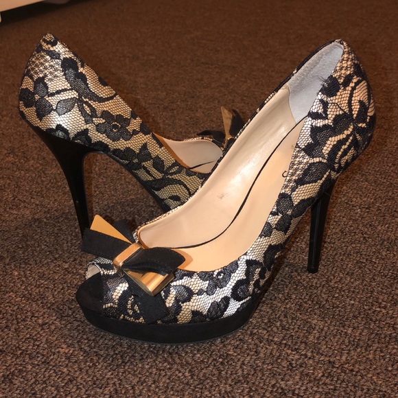 Open toe heels by guess - Picture 1 of 1